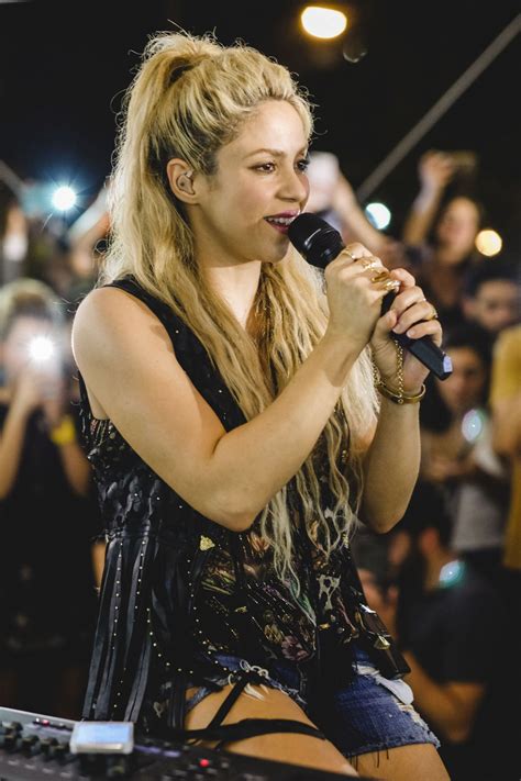 Shakira Performs Live At Intimate Miami Open Air Venue On Memorial Day