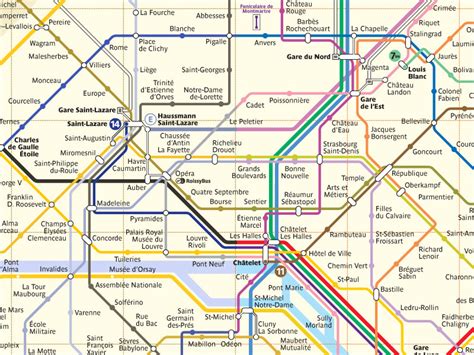 Transit Maps Official Paris Metro Map