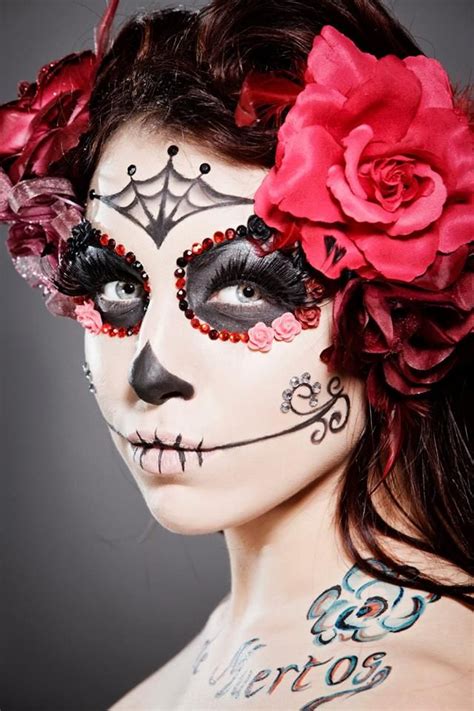 Sugar Skull Makeup Halloween Bonito Halloween Make Up Looks Halloween