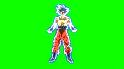 Goku Ultra Instinto Pantalla Verde Ph