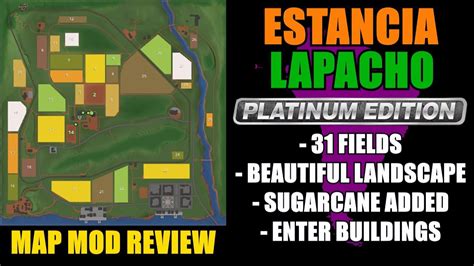Fs17 Estancia Lapacho Map Dlc Map Review Youtube