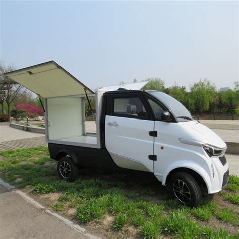 Eec Certificate Approved Mini Truck Electric Van For Logistics With