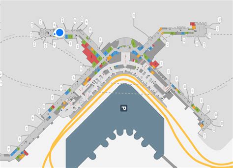 New Interactive Map Explore Sea Tacs Terminal By Each Concourse For