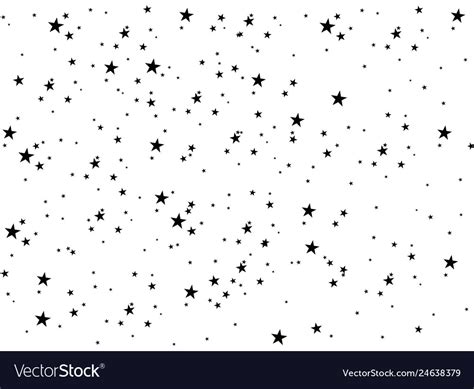 Stars On A White Background Royalty Free Vector Image