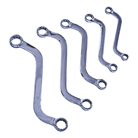 5pc S Shape Spanner Set Amtech