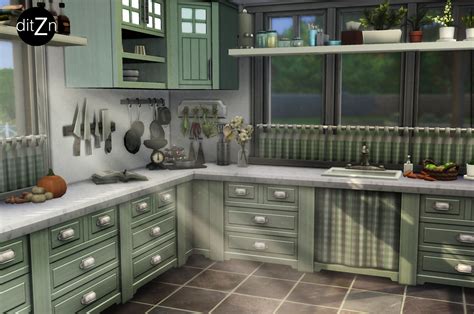 Sims 4 Maxis Match Kitchen Shefalitayal