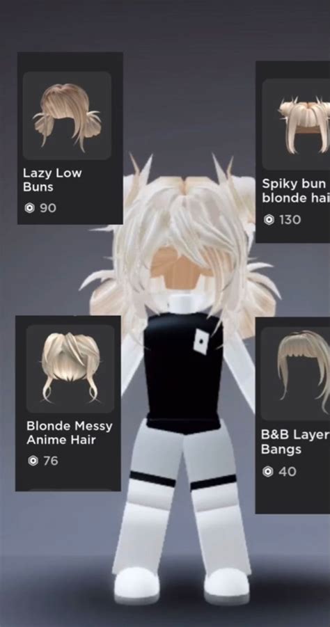 Hair Combo By Kittydrooll In 2021 Roblox Animation Roblox Pictures