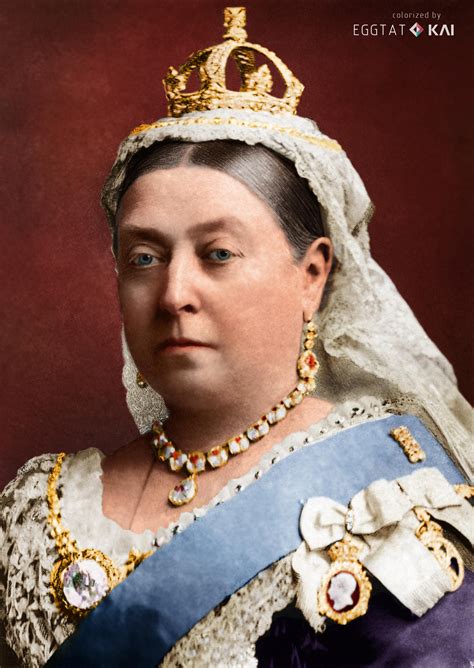 Queen Victoria Of United Kingdom Photo Taken At 1882 By Alexander Bassano