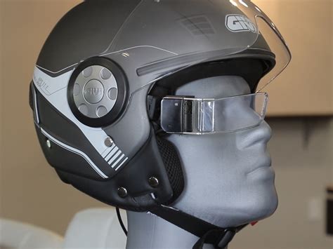 Wearable Heads Up Display For Any Helmet Hudway Sight