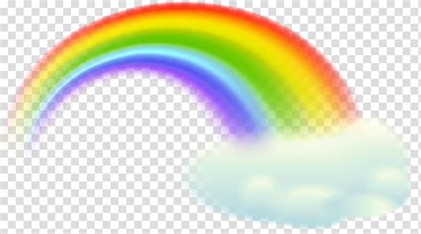 Rainbow Animated Illustration Rainbow Sky Orange Design Rainbow