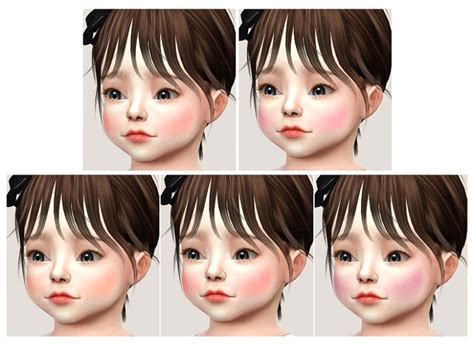 Toddler Blush By Bob104 Sims 4 Love 4 Cc Finds