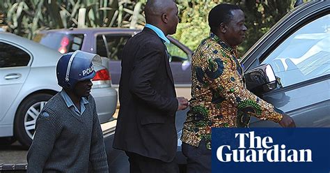 Zimbabwe Police Arrest Senior Members Of War Veterans Group World News The Guardian