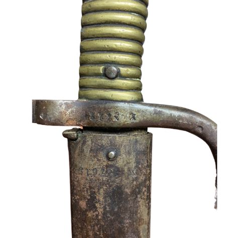 French M1842 Yataghan Sabre Bayonet Hero Outdoors