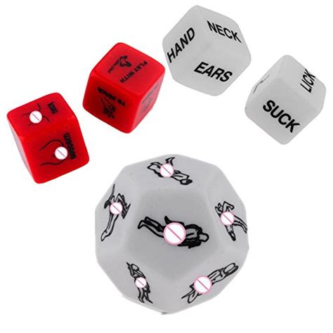Kalolary Funny Sex Dice 12 Positions Sexy Romance Love Humour Adult