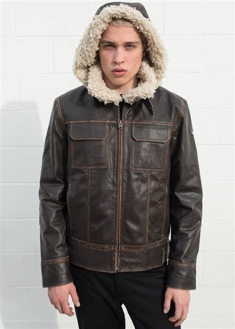 Buy Men's Aviator Han Solo Hoth Shearling Fashion Leather Jacket – Luca