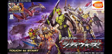 We carry the areas largest selection of games, systems, and accessories of all generations! Zero-One change up in the City Wars game. : KamenRider