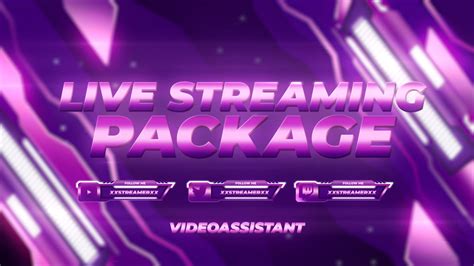 Live Streaming Package After Effects Templates Motion Array