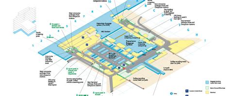 Dubai Airports Terminal 3 Staff Mini Map Explorer Publishing