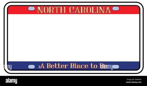 North Carolina Flag Stock Vector Images Alamy