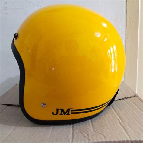 Selain itu, harga helm ini disesuaikan dengan ukuran, warna dan tipenya. Jual 100%original tanpa kaca helm bogo - Kuning - Jakarta ...