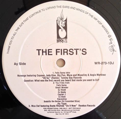 Various The Firsts Used Vinyl High Fidelity Vinyl Records And Hi