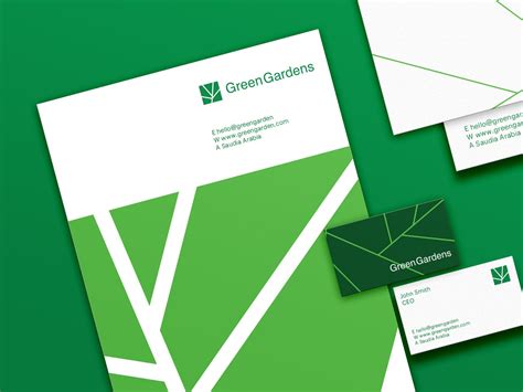 GreenGarden Brand Identity in 2020 | Brand identity, Identity, Identity design