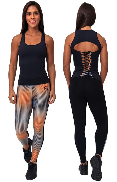 Equilibrium Activewear L765 Women Brazilian Workout Clothing Gym