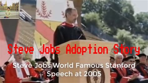 Steve Jobs Adoption Story Youtube