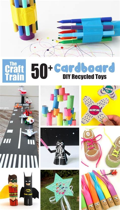 Homemade Cardboard Toys For Kids To Make And Play With The Craft