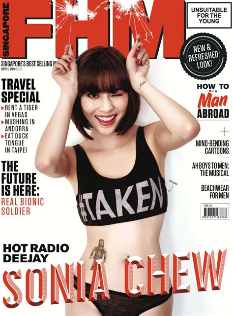 Het allerlaatste mannennieuws vind je op fhm.nl. Sonia Chew - FHM Magazine (Singapore) April 2014 Issue ...