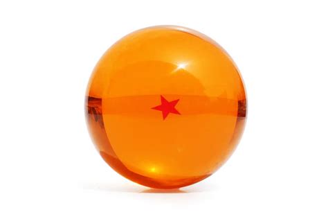Seven smooth and sleek crystal boxed dragon ball. Dragon ball Z star crystal ball Big Size DIN:3.0 Inch(7 ...