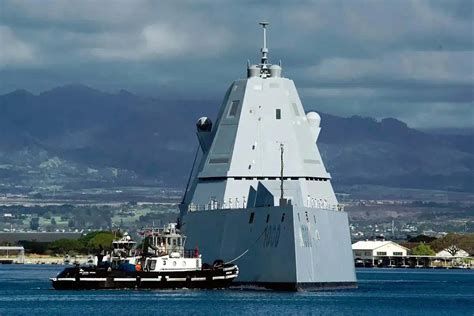 The Navys Stealth Destroyer Has Fired A Missile For The First Time