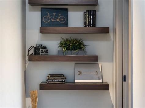 12 Ways To Decorate With Floating Shelves Hgtvs Decorating And Design