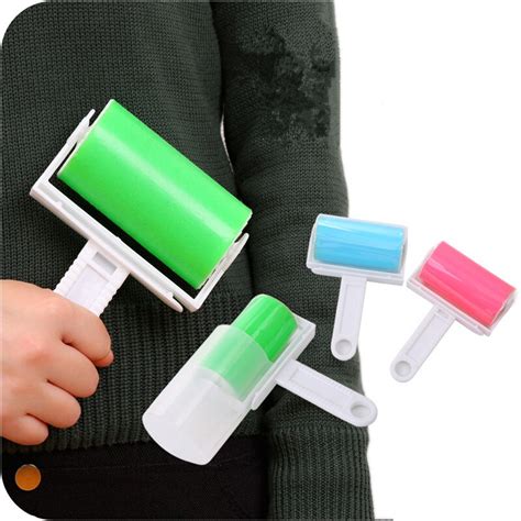 Reuse Dust Roller Brush For Clothes Pet Sticky Hair Remover Brushes
