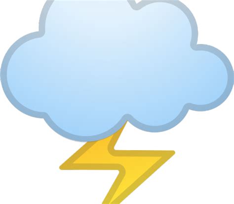 Download Lightening Clipart Lightning Cloud Png Download 3629953