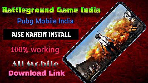 How To Download Battleground Game India Pubg Mobile Manually In Any
