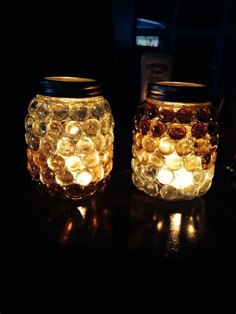Mason Jar Candleslove The Way They Light Up The Room And So Easy To