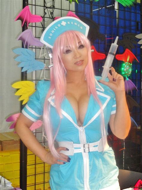 pin on super sonico cosplay