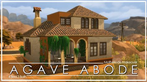 Agave Abode Sims 4 Stop Motion Speed Build No Cc Motherlode