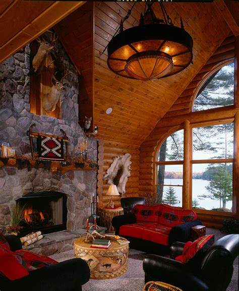 Log Home Living Great Rooms Home And Living