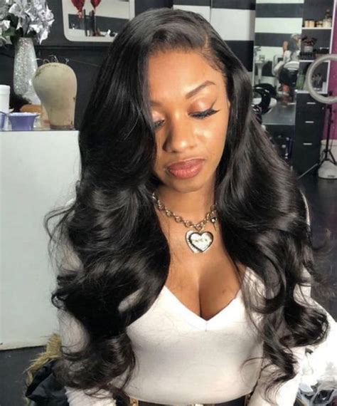 Body Wave Sew In With Frontal Hairstyles For Black Women Online Shop