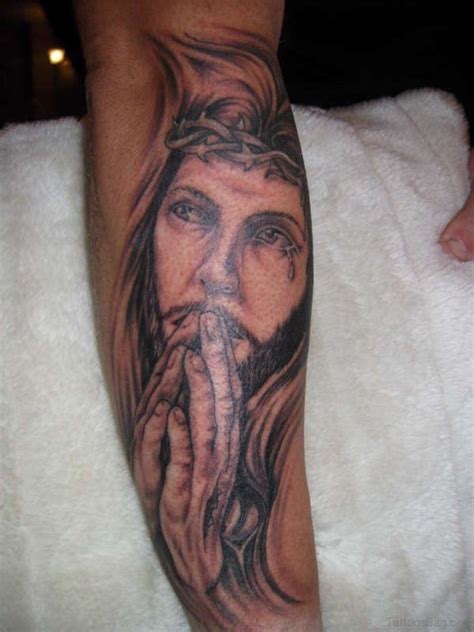 72 Great Looking Jesus Tattoos For Arm