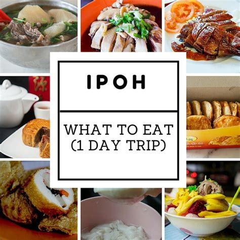 Past travelers have spent, on average, rm64 ($15) on meals for one day and rm45. Editor Picks: Ipoh One Day Makan Trip from the Locals ...