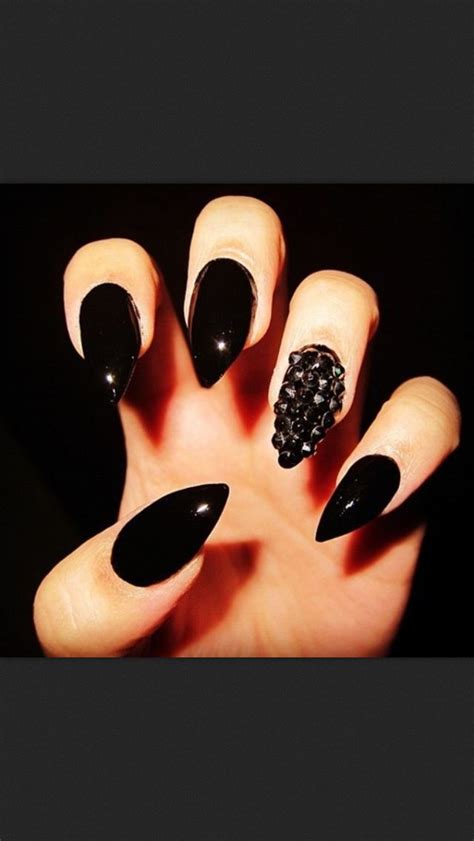 45 fearless stiletto nails cuded pointed nails pointy nails claw nails