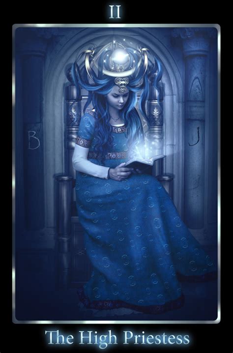 High Priestess Tarot By Mari Na On Deviantart