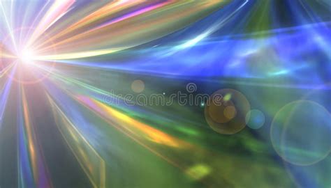 Abstract Transparent Multi Layered Iridescent Background Stock