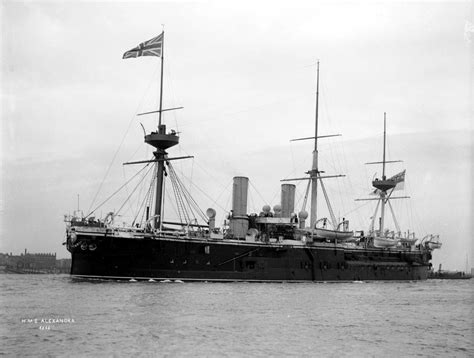 Hms Alexandra Royal Navy Warship Battleship