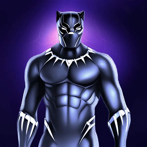 Black Panther Art Made By Me Rfanart