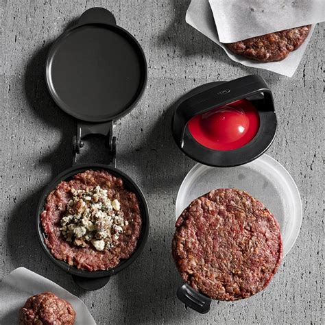 But if you're trying to eat healthy, cut fat and cholesterol, or lose weight, eating a hamburger might seem impossible. Burger Press For Making Cheese Stuffed Hamburgers (Juicy ...