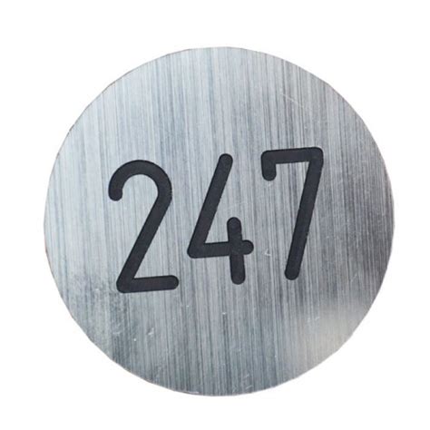 Locker Discs 30mm Plastic Engraved Numbered Key Tag Steelmetallic